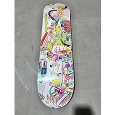 Antiz 8.25吋 法國進口滑板板面 附同品牌進口砂紙, 如圖所示, 1個