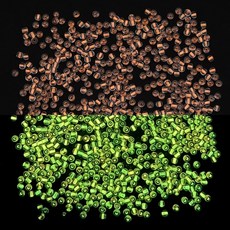 2/3/4mm 발광 유리 구슬 야간 씨드 - DIY 주얼리 제작 목걸이/팔찌 수제 액세서리 1mm 구멍 11g/봉지, ORR, 2mm about 660pcs