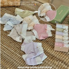 MEIYATING 輕顏甜巧暖肌褲 6件組 女中腰內褲 附發票, 6件組（盒）,均碼 40-70公斤