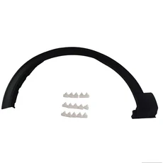 포드 익스플로러 2020 용 구멍이없는 프론트 펜더 플레어 휠 아치 몰딩 MudGuards LB5Z16039AA 교체, 02 Left Side