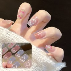 Sevalo 솔라젤 네일스트립 반경화젤네일, 20개, ES-638