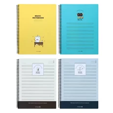 모닝글로리 6000 하드커버 음악 스프링노트 랜덤, 랜덤발송, 1개