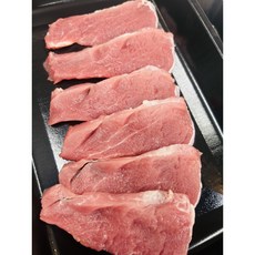 새마음푸줏간 근육꼬기 단백질식단&헬스 안심 등심 뒷다리살 선별 개별포장 국내산 1+한돈 암퇘지, 10개, 100g