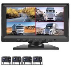 화물차 어라운드뷰 포크레인 트럭 모니터 중장비 후방, 10인치 크레인 영상(암헤드라이트)