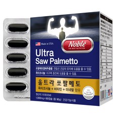 울트라 쏘팔메토 옥타코사놀 전립선 영양제, 90정, 1개