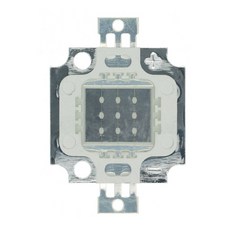 10pcs 10W LED 통합 고전력 LED 구슬 10W 화이트/블루/레드/그린/옐로우/따뜻한 화이트/600mA 12.0V 800-1000LM 24 * 40mil 전자 부품 액세서리 소스, Blue