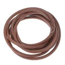 72" 183cm 가죽 벨트 앤티크 발판 부품 + 재봉틀용 후크, 01 Red