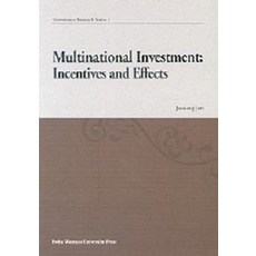 Multinational Investement: Incentives and Effects, 이화여자대학교출판부, Joosung Jun 저