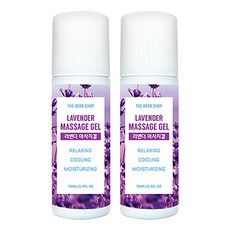 THE HERB SHOP 保濕按摩滾珠瓶 薰衣草香, 2個, 75毫升