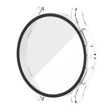 UB 갤럭시 워치7 하드 범퍼 PC 풀커버 케이스 슬림핏 44mm 40mm, 하드_투명