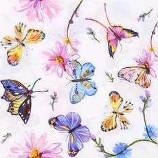 나비들 냅킨, 20개, 1세트