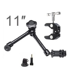 고프로마운트 액션캠거치대 자동차 액션 카메라 마운트 브래킷 Gopro 스포츠 지원 Go Pro Hero 10 9 8 7 6, 01 11 inches, 1개