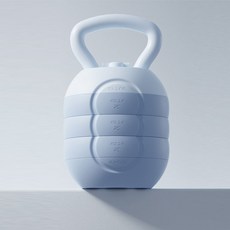 HAM 무게조절 케틀벨 물 추가 가능 2-10 kg, 블루, 1개, 10kg