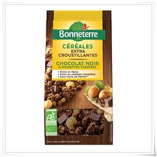 보네테르 다크초콜릿 헤이즐넛 시리얼, 375g, 4개