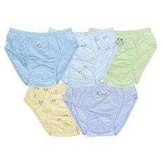 아트박스/프리미에팜 미키마우스 남아 드롭 오가닉 삼각팬티5매