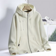 Asure 가을 겨울 여성 후드 코트 후리스 빅 사이즈 트레이닝 상의