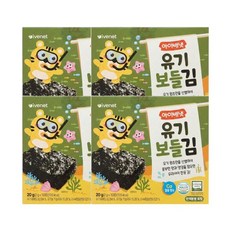 아이배냇 유기보들김(2gx10봉) 20g 4개, 김, 6세트