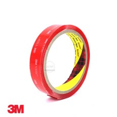 다팜 3M 하이패스 투명양면테이프 20mm 몰딩