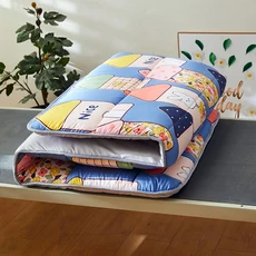 접이식 MATELA 침실 가구 검은 더블 매트리스 바닥에 수면 매트를위한 풍선 이불, [03] 120x200cm 1pc, 3cm 1