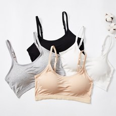 Helena 莫代爾內衣 無鋼圈涼感細肩帶運動內衣 無痕高彈力瑜珈內衣 B120