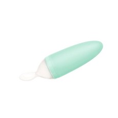 분 스쿼트 디스펜싱 스푼 이유식스푼, 1개, Mint