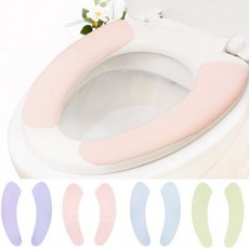 재사용가능 변기시트커버2p, 상세페이지 참조, 1개