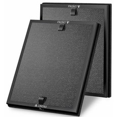 ECOSELF HAP602 / HAP602WF 공기 청정기 청정기용 교체용 에어 필터 2팩 3-in-1 H13 트루 헤파 교체 가정용 3단계 고효율 여과, ECOSELF HAP602 / HAP602WF 공기 청