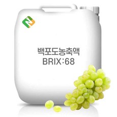 백포도농축액 68Brix 20kg, 1개