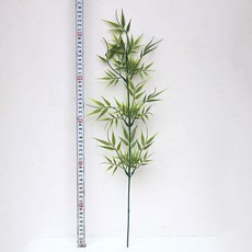 仿真竹葉裝飾擺設, 1個, 小型竹葉三支