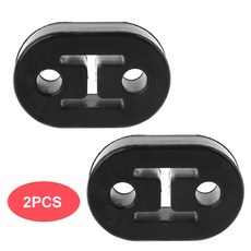 배기음튜닝 머플러 8X 범용 폴리우레탄 배기 행거 11.5mm 브래킷 구멍 2 개, [03] 2pcs