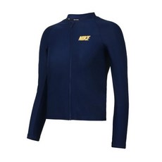 나이키 NIKE 나이키스윔 아동래쉬가드 남아동 큐브 스우시 풀 집업 하이드로가드 NESSE829-440 3707036