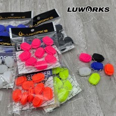 TSC루웍스 LWT-15 라인스토퍼 봉지소포장 한봉지 10개입 가성비최고 베이트릴 라인고정소품 라인키퍼, 10개