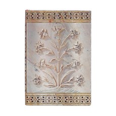 Agra Mini Unlined Hardcover Journal 176pg 85GSM by Paperblanks (Taj Mahal Flowers) [diary], Agra Mini Unlined Hardcover Jo