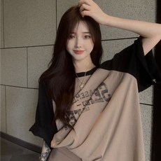 300斤冰絲插肩短袖T恤女胖mm設計感小衆搭配鯊魚瑜伽褲的上衣夏涼感速乾衣 運動上衣 防曬透氣 吸濕