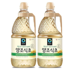청정원 양조식초, 2개, 1.8L
