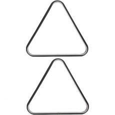 당구 삼각대 홀더 모양 보관 미니 당구공 삼각 랙 풀볼 수납 스탠드 휴대용 초보자용 2개 세트