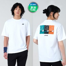 요넥스 251TS062U 배드민턴 오버핏 공용 반팔 티셔츠