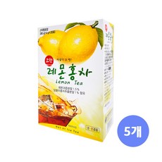 고향 레몬 홍차, 5개, 20개입, 280g
