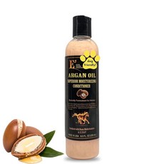 E3 비타민 A C E 및 F가 함유된 아르간 오일 컨디셔너 - 건조하고 손상된 모발에 이상적 그대로 두거나 헹구어 내기 강화 보습 손상 방지 갈라진 끝 방지 피, E3 비타민 A, C, E 및 F가 함유된 아르간 오일