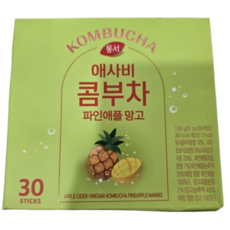 동서 애사비 콤부차 파인애플 망고, 5g, 30개입, 2개