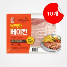 [사조대림] 담백 베이컨 140g 10개