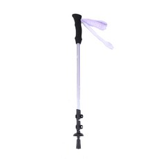 CAMEL CROWN 남녀공용 등산스틱 접이식 3단 경량 7075 듀랄루민 트레킹폴, 1개, Mu Shan 보라