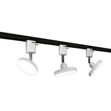 예도 LED 엣지 레일조명등 78mm(3인치) 6W 각도조절 플리커프리, 주백색(아이보리)