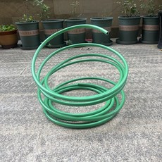 자이언트 플라워 줄기 메타폴 PVC 풍선아치 DIY 조형 파이프, 1개, K. 1620 모양 튜브 5m 연녹색