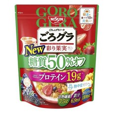NISSIN 日清 50%減醣綜合水果穀物脆 彩色水果口味, 1包, 300g