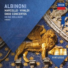 (수입CD) Heinz Holliger - Albinoni/ Marcello/ Vivaldi : Oboe Concertos (오보에 협주곡집)