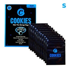 [H Market] 美國原裝進口 Cookies 雙層夾鏈 保鮮袋 S號 12入 氣密式設計 抗UV 氣味阻絕, 1個, 2入