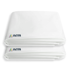 싱글 침대매트리스비닐 포장이사 대형보관커버 1.25mX2.4m, 2개, 920L