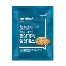 동원홈푸드 비셰프 흰살가득생선까스 1.2kg, 1개