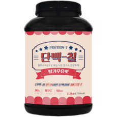 단백칠 딸기우유맛 공장직영 판매 WPC 2300g 대용량 프로틴 보충제, 1개, 2.3kg